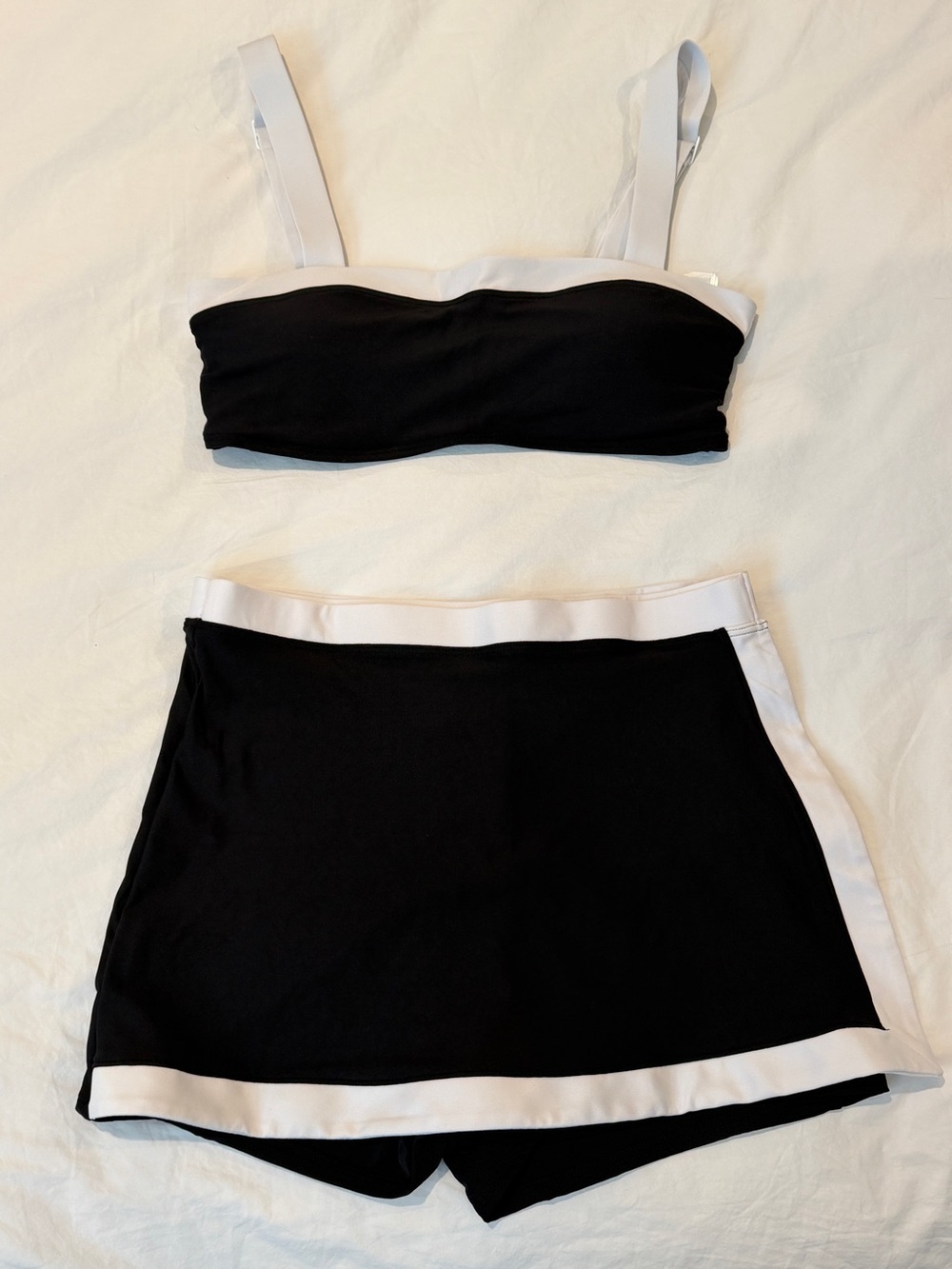 GAP Black and White Two-Piece Skort Set